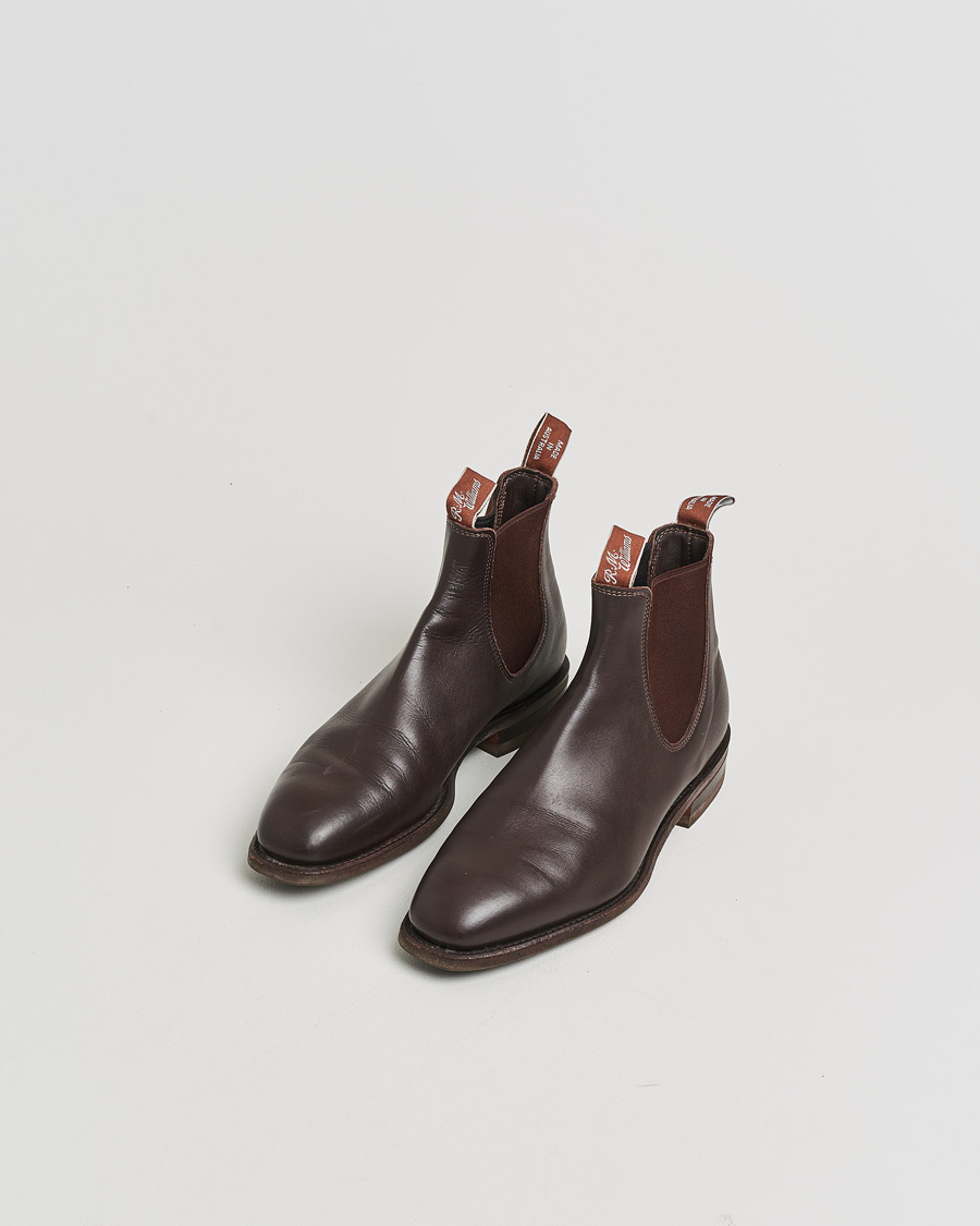 Hombres | Pre-owned Zapatos cosidos a mano | Pre-owned | R.M.Williams Blaxland G Boot Yearling Chestnut UK9 - EU43,5