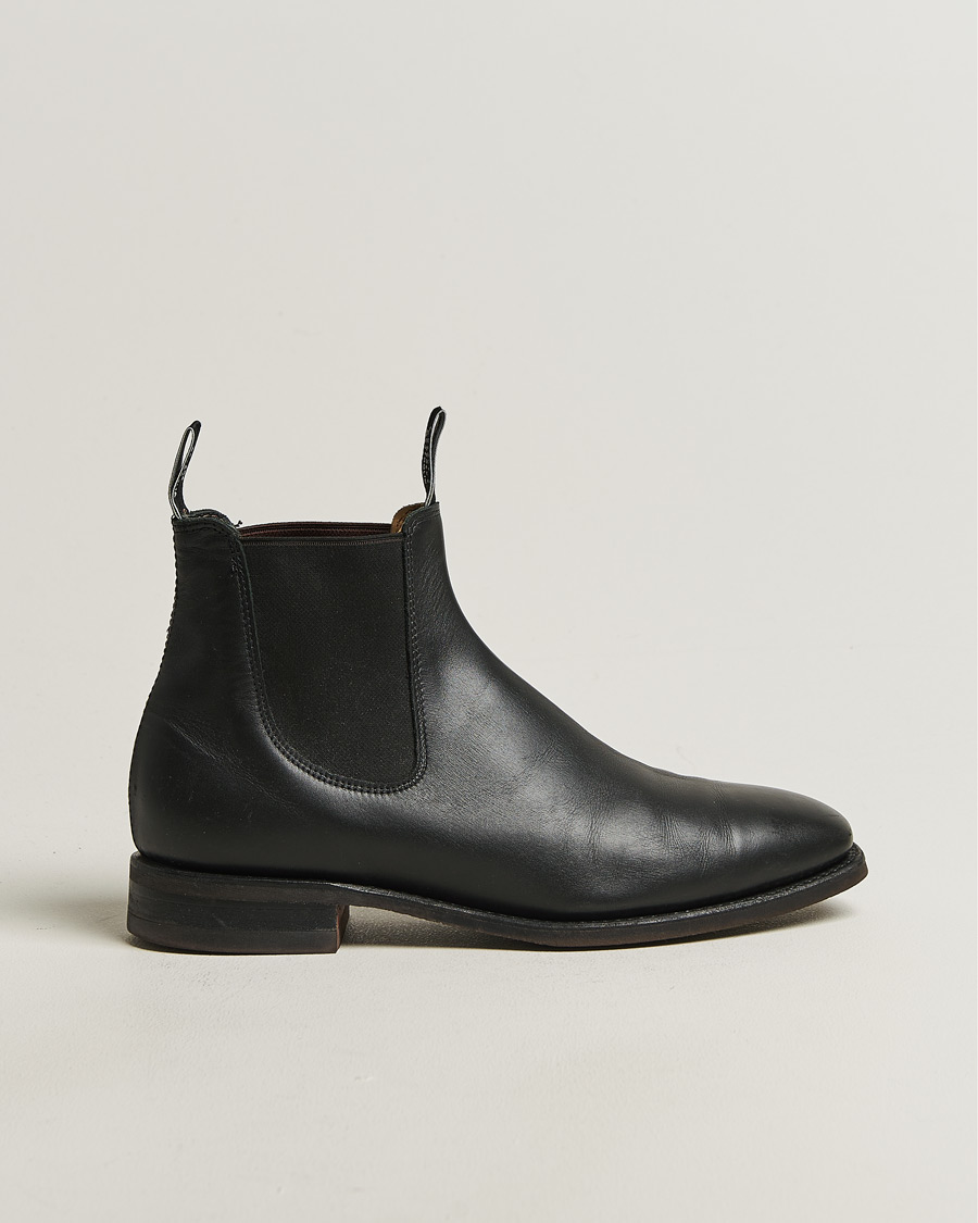 Hombres | Pre-owned Zapatos | Pre-owned | R.M.Williams Blaxland G Boot Yearling Black UK10,5 - EU45,5