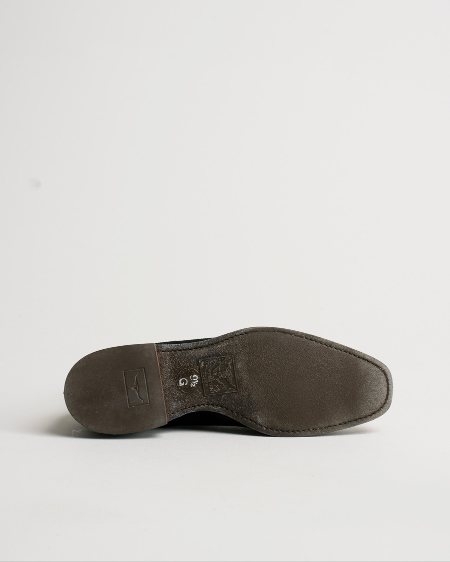 Hombres | R.M.Williams Blaxland G Boot Suede Black | Pre-owned | R.M.Williams Blaxland G Boot Suede Black