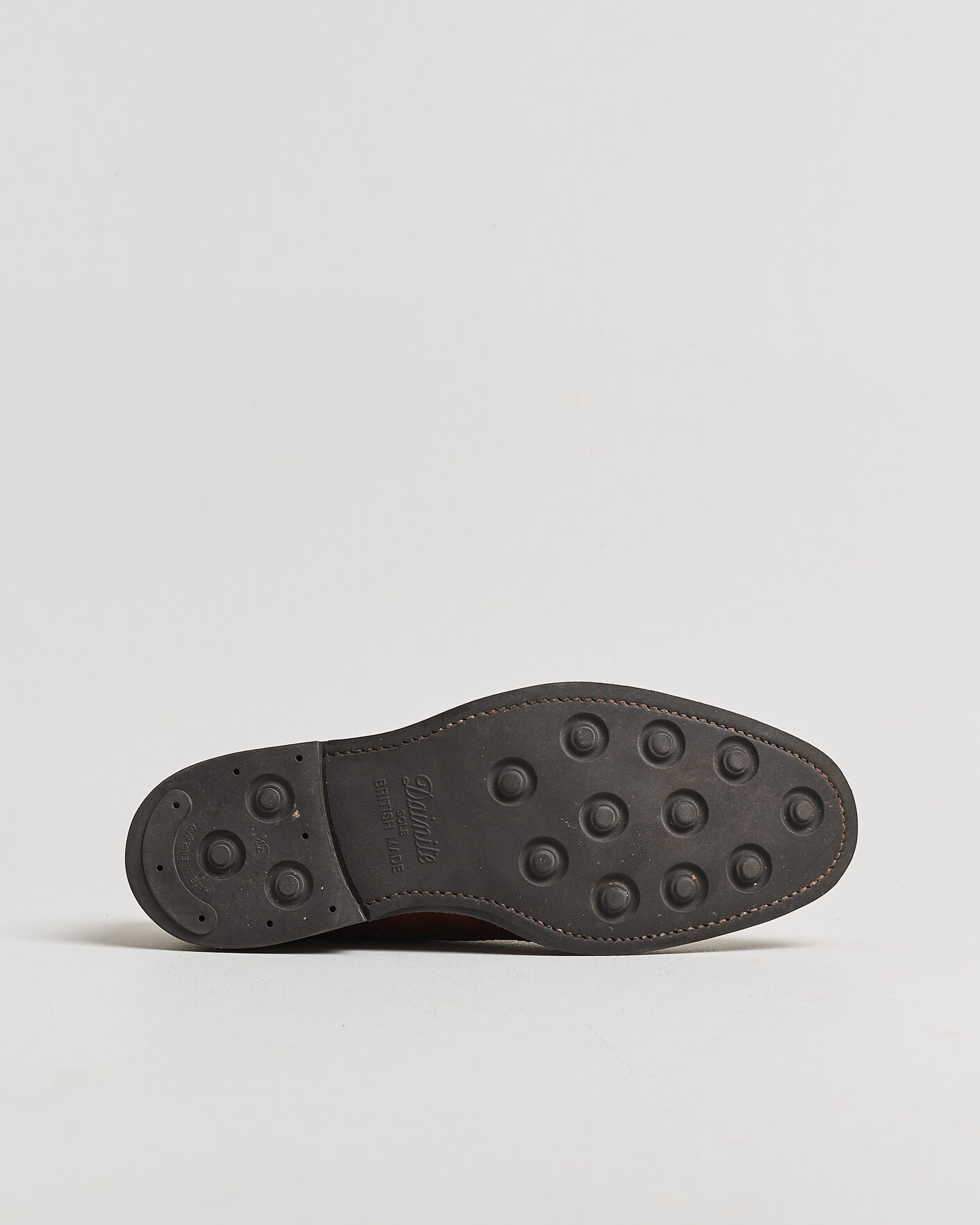 Hombres | Pre-owned Zapatos cosidos a mano | Pre-owned | Loake 1880 Badminton Brogue Dark Brown Grain UK10,5 - EU44,5