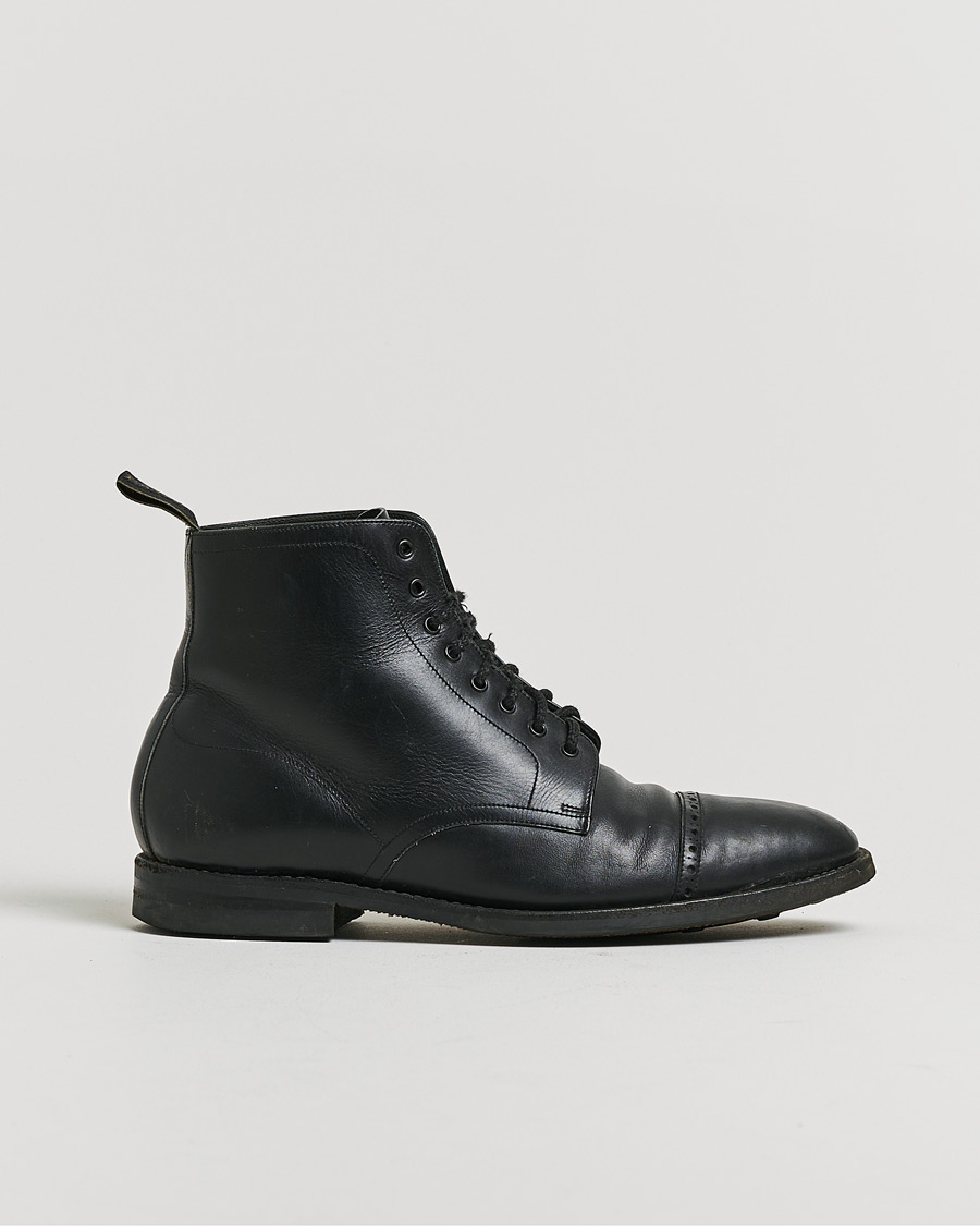 Hombres | Pre-owned Zapatos cosidos a mano | Pre-owned | Loake 1880 Hyde Boot Black Calf UK10,5 - EU44,5