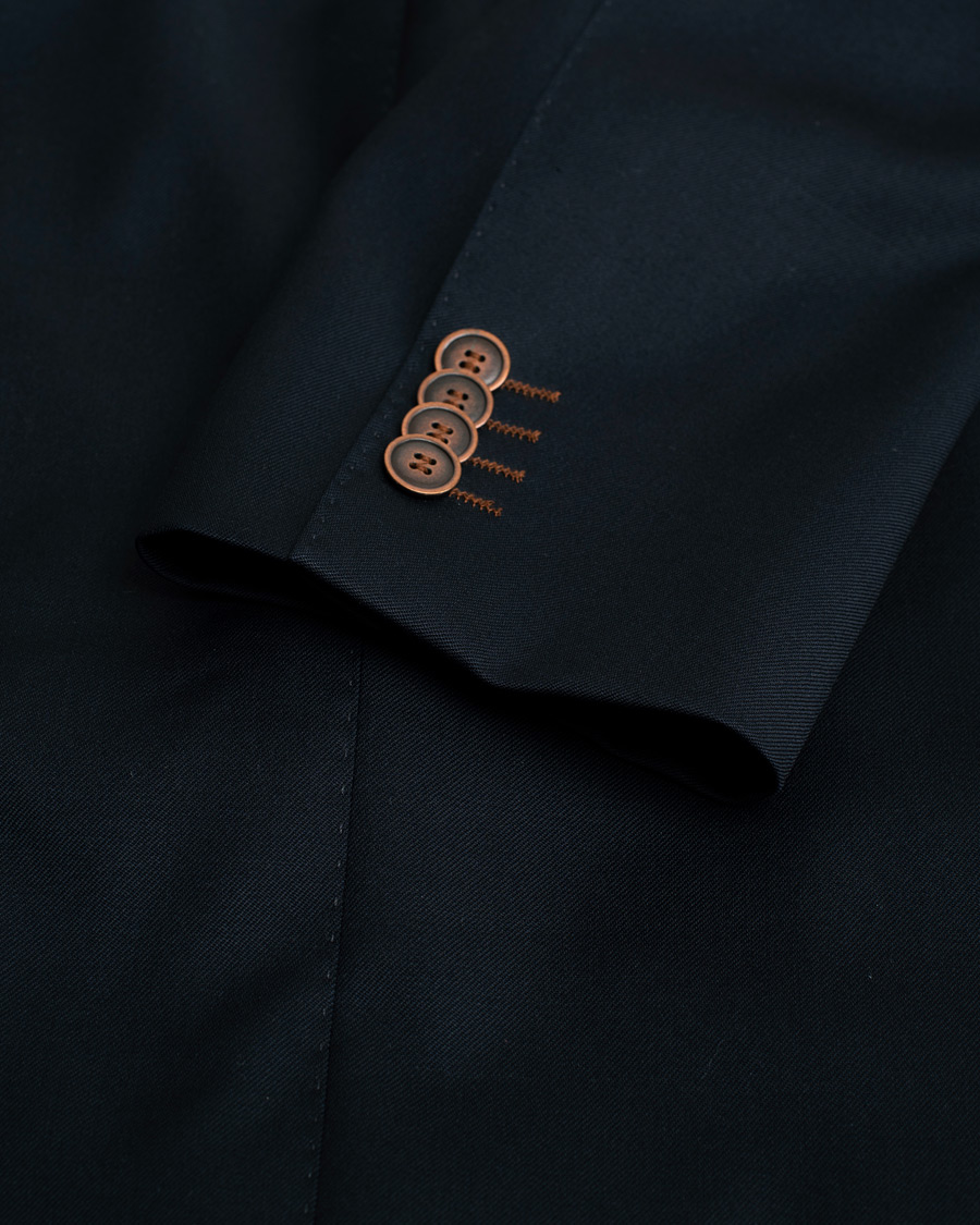 Hombres | Oscar Jacobson Edmund Club Blazer Navy | Pre-owned | Oscar Jacobson Edmund Club Blazer Navy