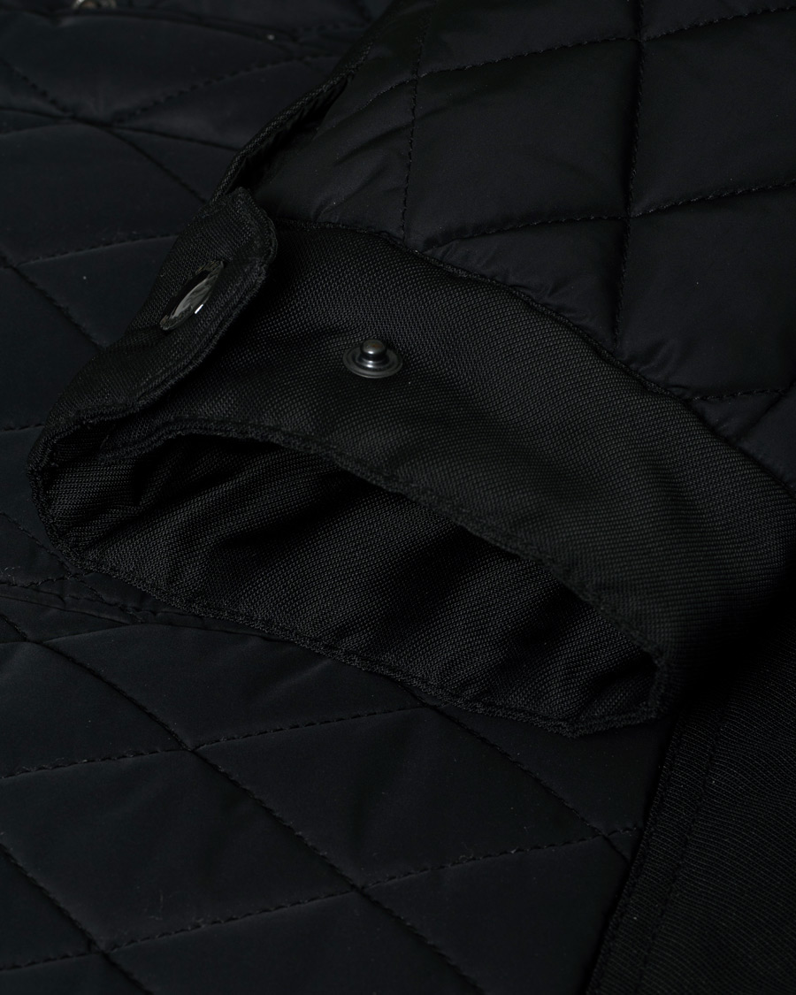 Hombres | Hackett AMR Quilted 4-Pocket Jacket Black L | Pre-owned | Hackett AMR Quilted 4-Pocket Jacket Black L