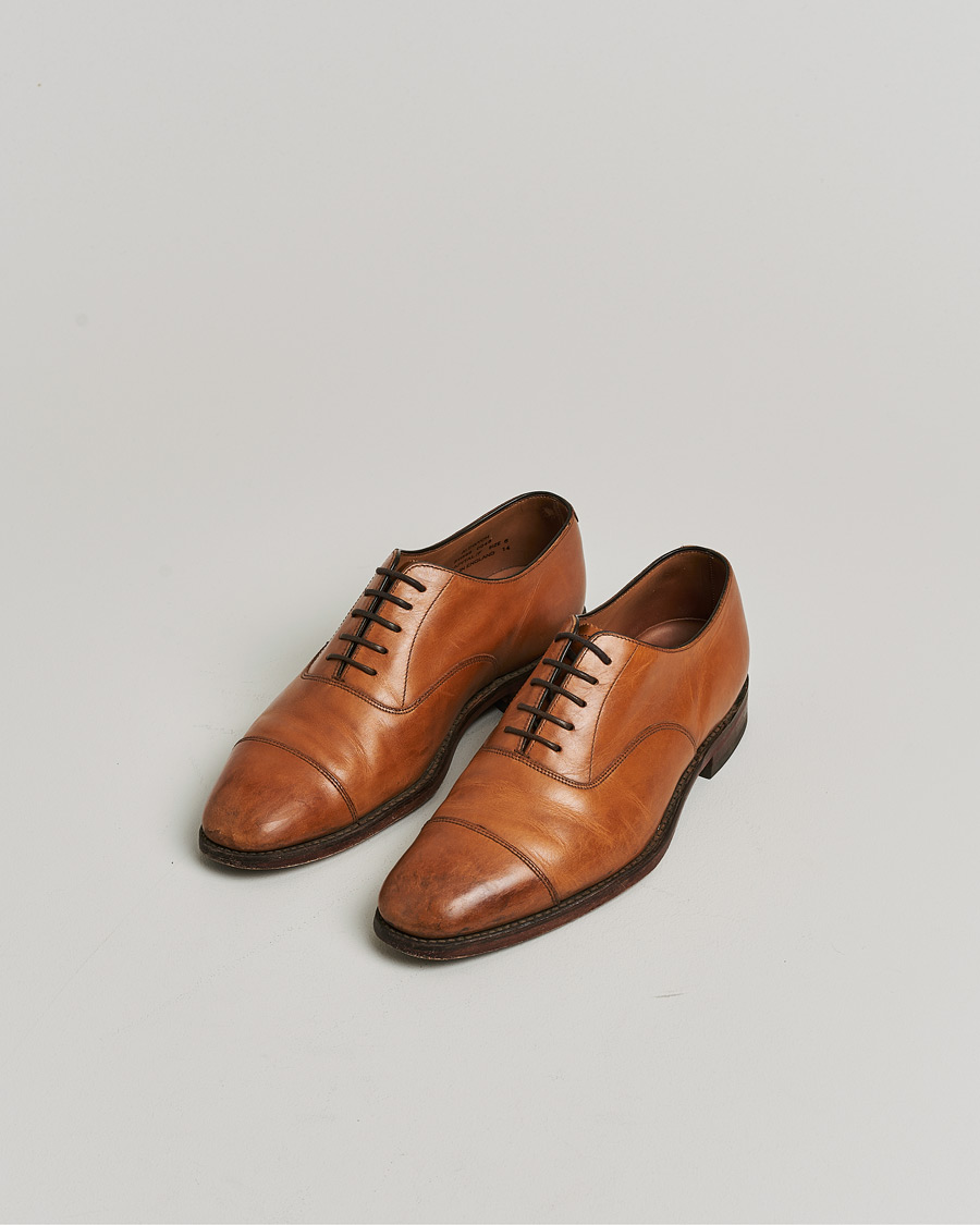 Hombres | Pre-owned Zapatos | Pre-owned | Loake 1880 Aldwych Oxford Tan Burnished Calf UK6 - EU40