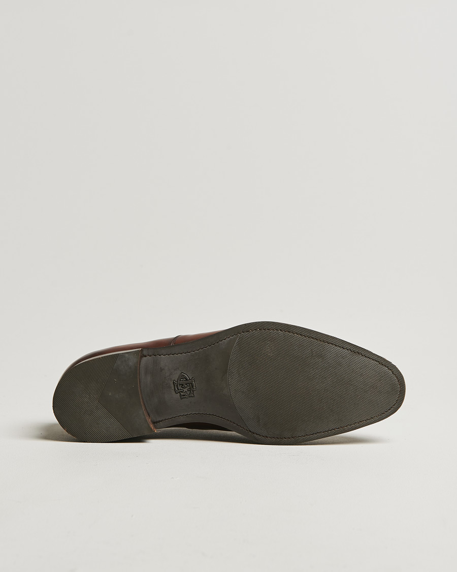 Hombres | Edward Green Chelsea Oxford Dark Oak Calf | Pre-owned | Edward Green Chelsea Oxford Dark Oak Calf