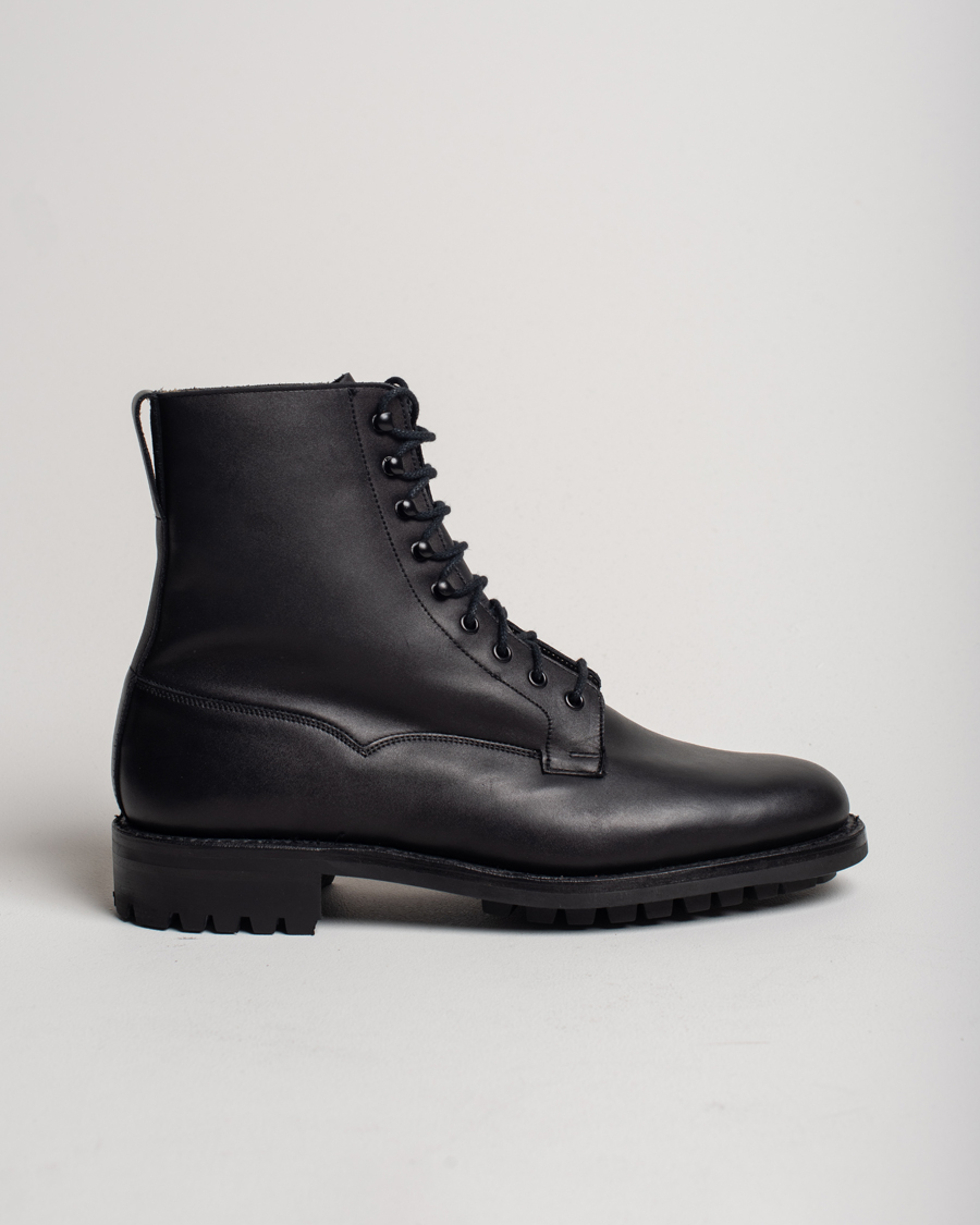 Hombres | Crockett & Jones Radnor Boot Black Calf UK8,5 - EU42,5 | Pre-owned | Crockett & Jones Radnor Boot Black Calf UK8,5 - EU42,5