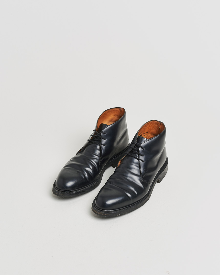 Hombres | Pre-owned Zapatos cosidos a mano | Pre-owned | Crockett & Jones Chepstow Chukka Black Calf UK8,5 - EU42,5