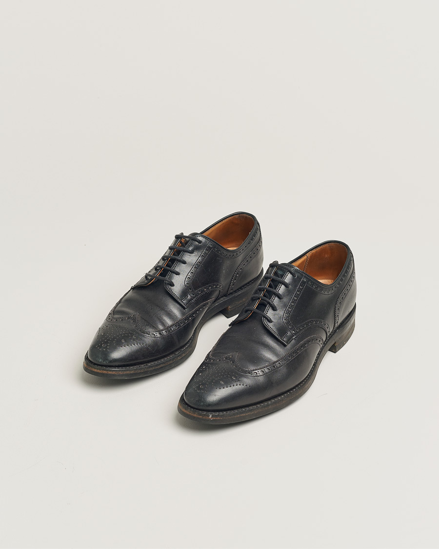Hombres | Pre-owned Zapatos | Pre-owned | Crockett & Jones Swansea Brogue Black UK8,5 - EU42,5