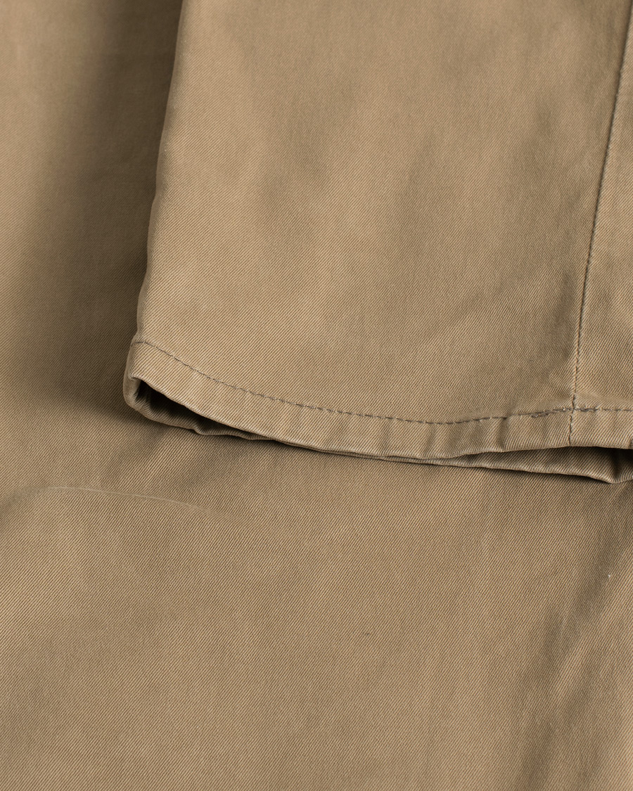Hombres | Incotex Slim Fit Comfort Chino Khaki | Pre-owned | Incotex Slim Fit Comfort Chino Khaki