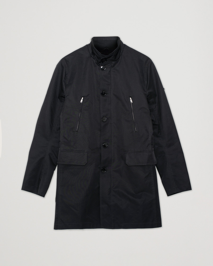 Hombres | Abrigos y chaquetas | Pre-owned | J.Lindeberg Gavin 52 Peach Poly Coat Black