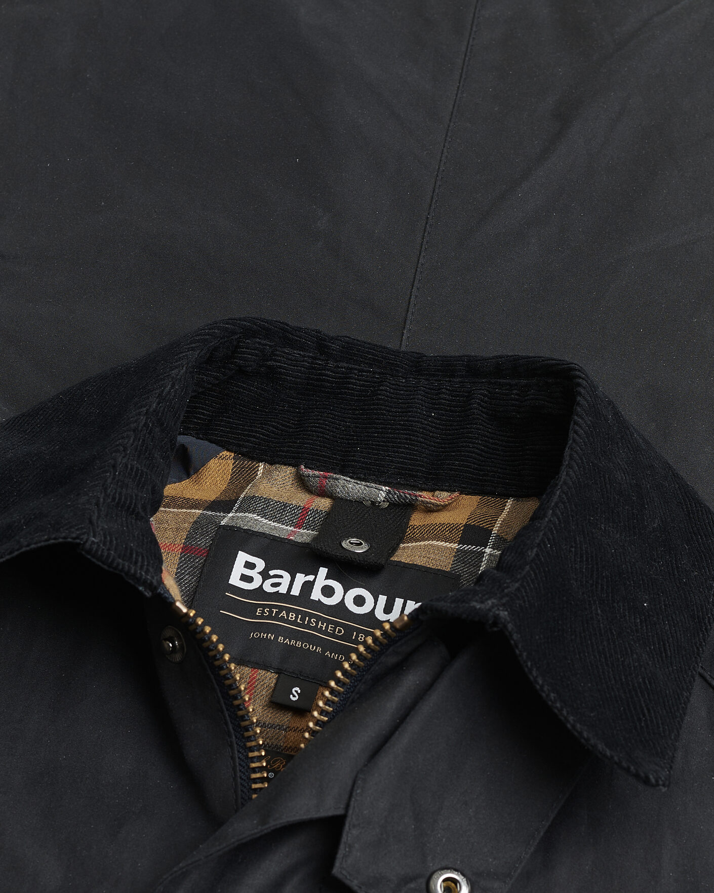Hombres | Pre-owned Chaquetas | Pre-owned | Barbour LifestyleAshby Wax JacketNavyS
