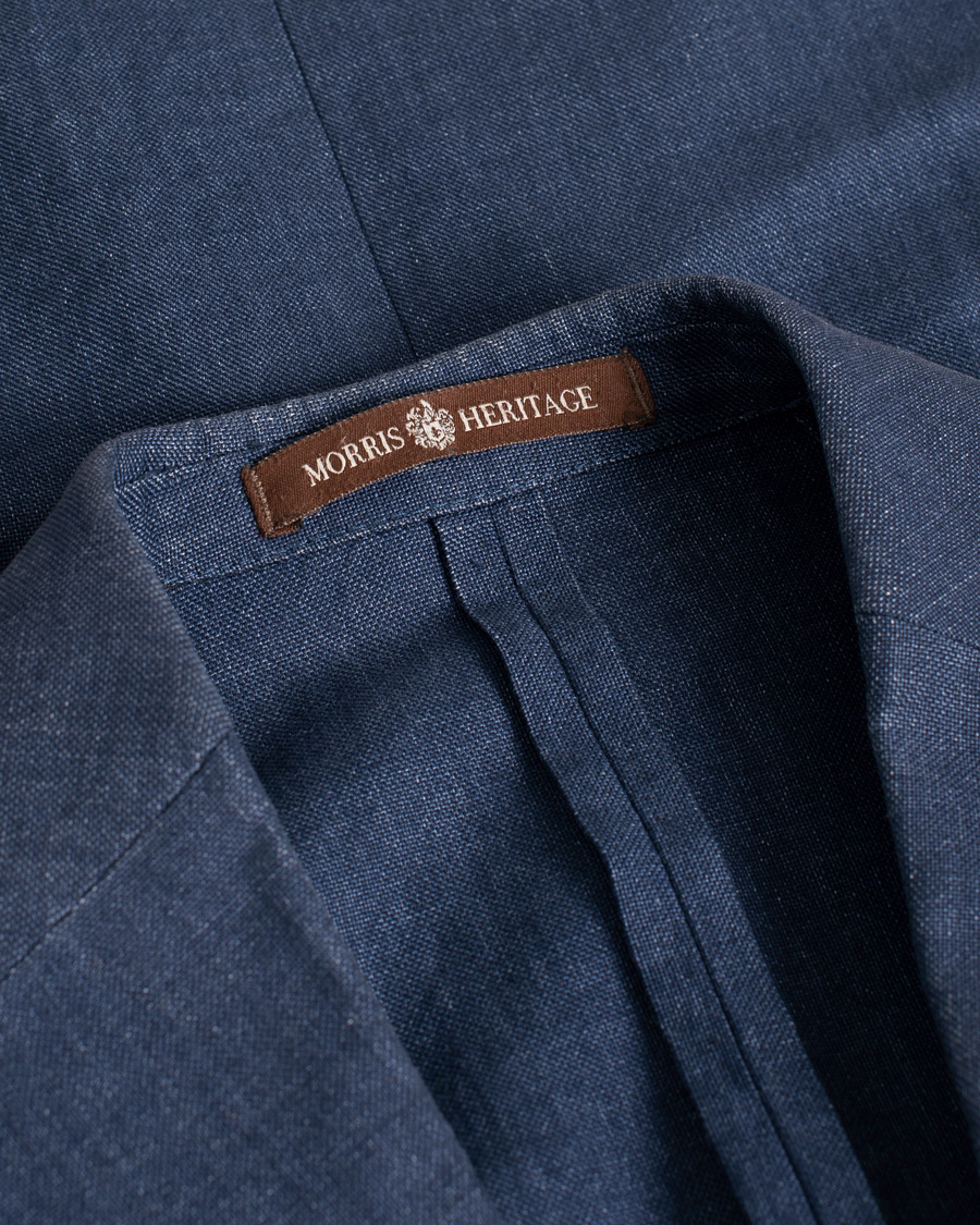 Hombres | Morris Heritage Edward Oxford Blazer Navy | Pre-owned | Morris Heritage Edward Oxford Blazer Navy