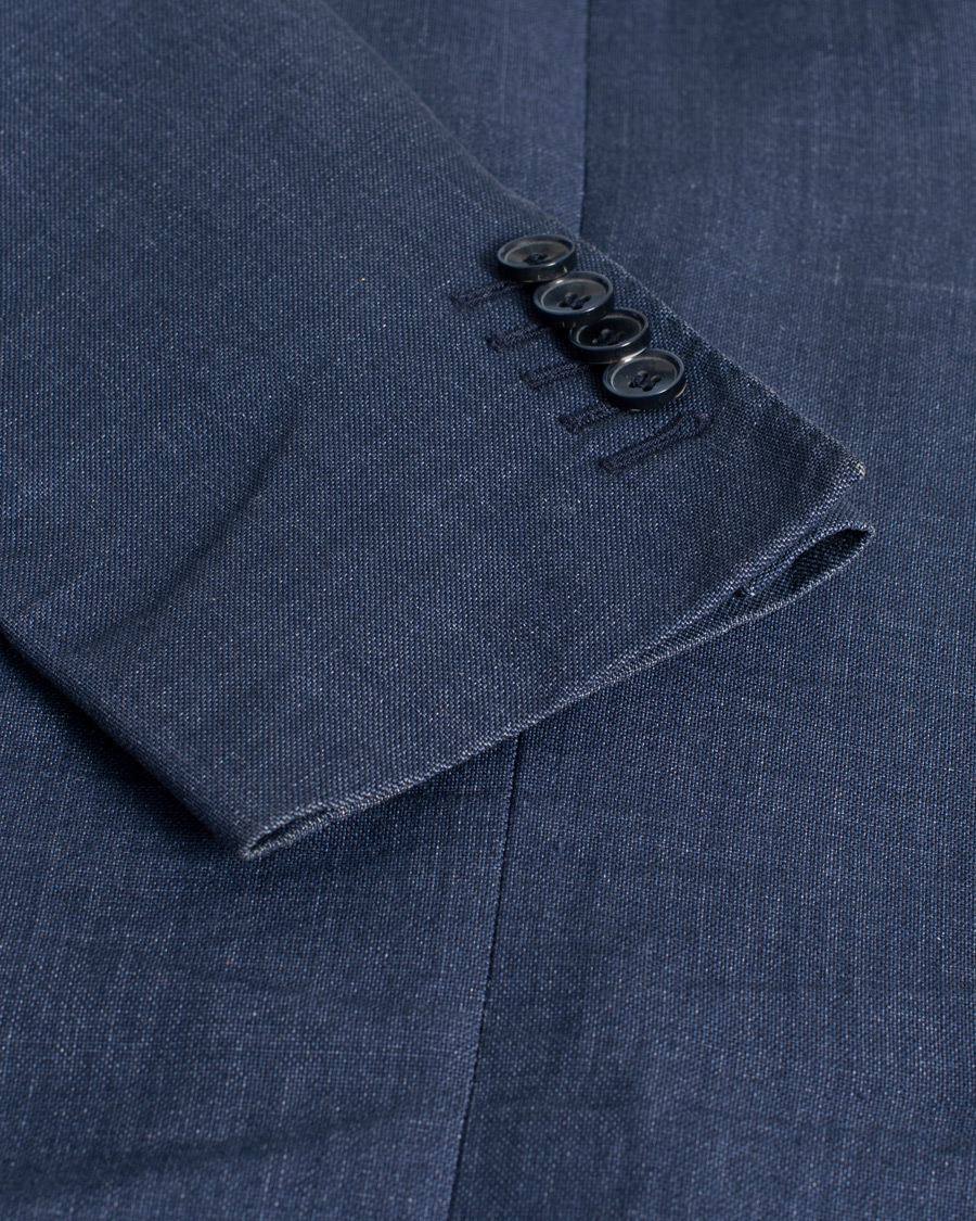 Hombres | Morris Heritage Edward Oxford Blazer Navy | Pre-owned | Morris Heritage Edward Oxford Blazer Navy