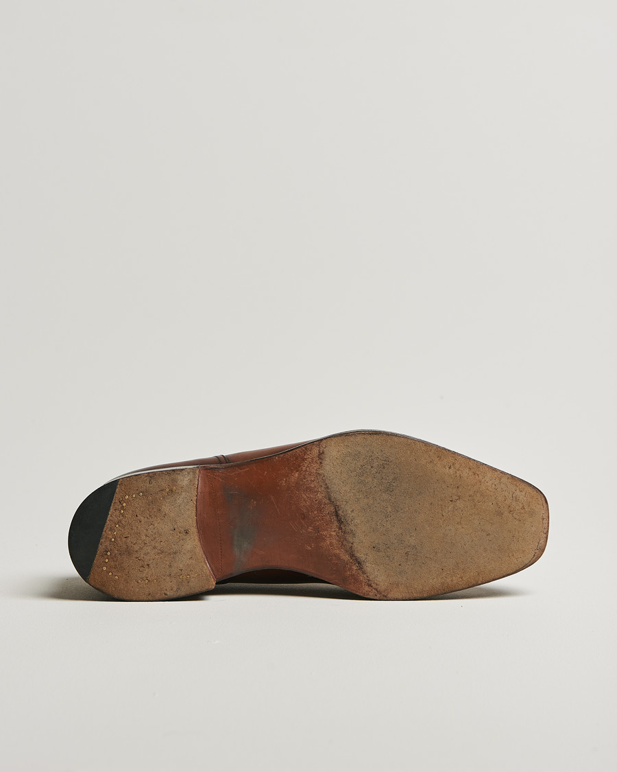 Hombres | Edward Green Dover Split Toe Dark Oak Calf | Pre-owned | Edward Green Dover Split Toe Dark Oak Calf