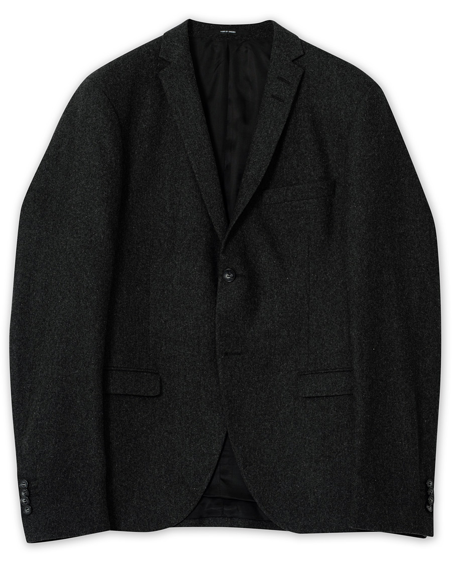 Hombres | Tiger of Sweden Jil 3 Flannel Blazer Grey 52 | Pre-owned | Tiger of Sweden Jil 3 Flannel Blazer Grey 52