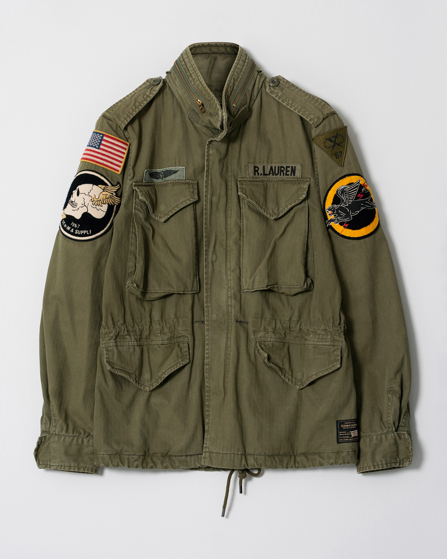 Hombres | Abrigos y chaquetas | Pre-owned | Denim & Supply Ralph Lauren Field Jacket Olive S