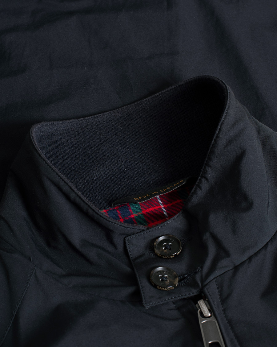 Hombres | Abrigos y chaquetas | Pre-owned | Baracuta G9 Original Harrington Jacket Dark Navy