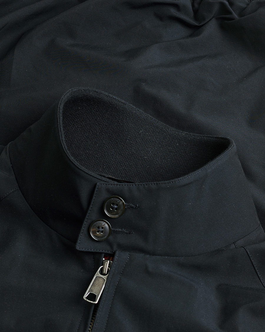 Hombres | Baracuta G9 Original Harrington Jacket Dark Navy | Pre-owned | Baracuta G9 Original Harrington Jacket Dark Navy