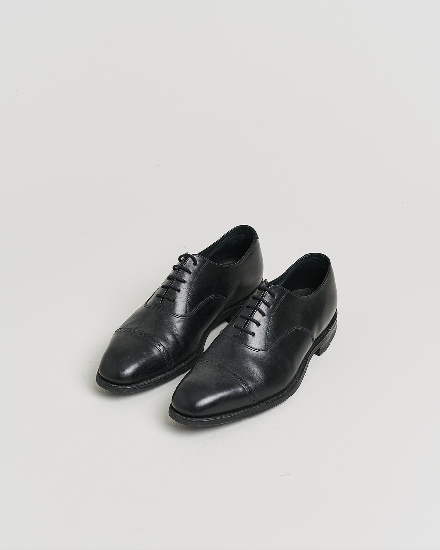 Hombres | Loake 1880 Cadogan Oxford Black Calf UK9 - EU43 | Pre-owned | Loake 1880 Cadogan Oxford Black Calf UK9 - EU43