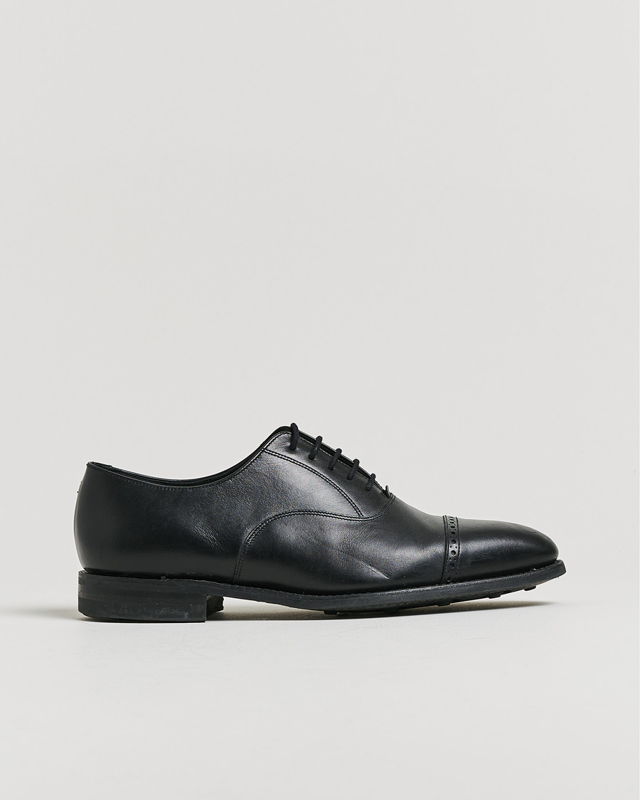 Hombres | Loake 1880 Cadogan Oxford Black Calf UK9 - EU43 | Pre-owned | Loake 1880 Cadogan Oxford Black Calf UK9 - EU43