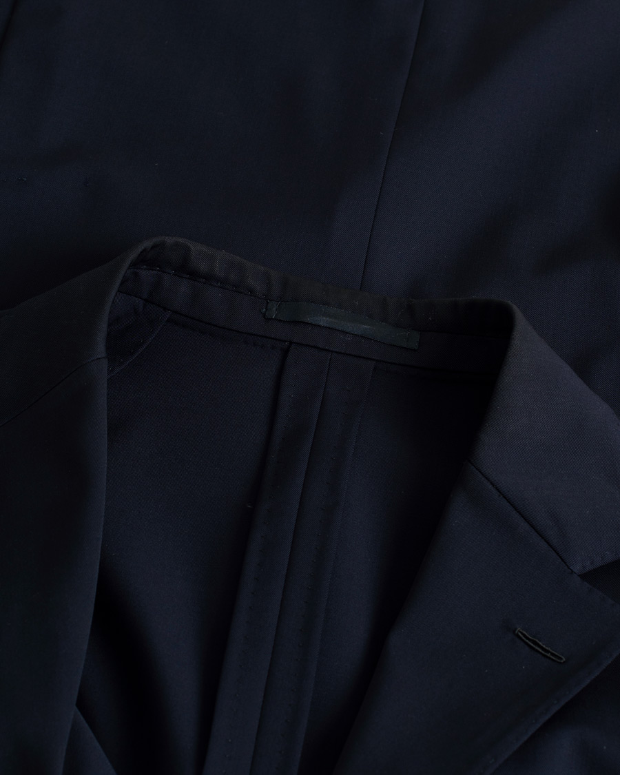 Hombres | Caruso Traveller Houdini Suit Navy | Pre-owned | Caruso Traveller Houdini Suit Navy