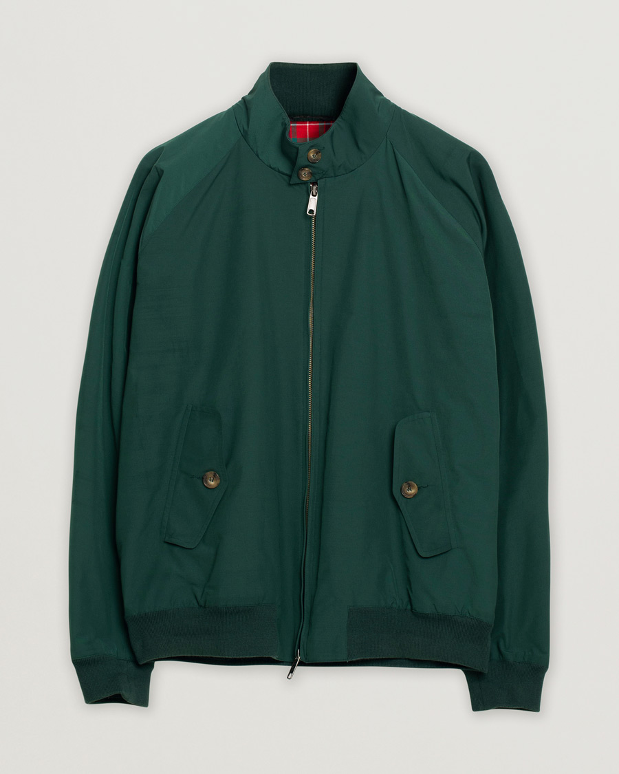 Hombres | Abrigos y chaquetas | Pre-owned | Baracuta G9 Original Harrington Jacket Racing Green