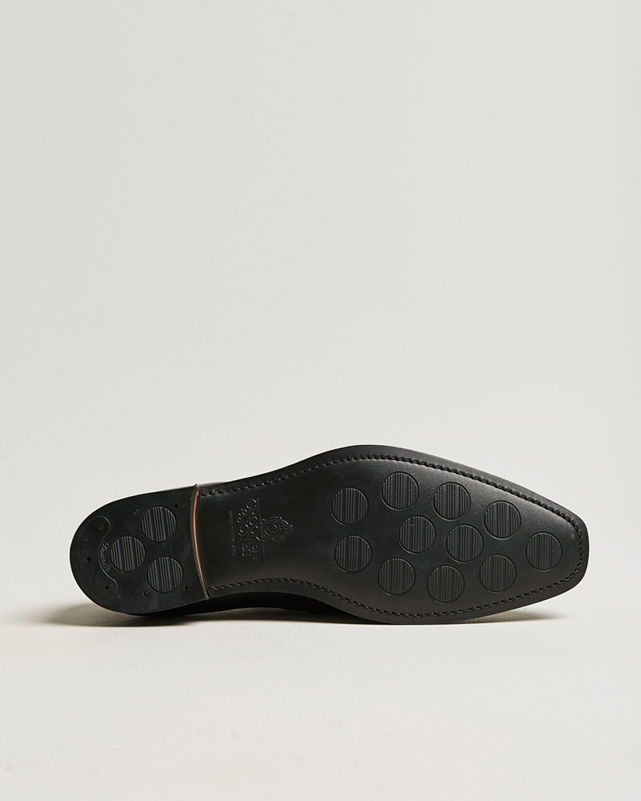 Hombres | Pre-owned Zapatos cosidos a mano | Pre-owned | Crockett & Jones Hallam Oxford City Sole E Black Calf UK6 - EU40