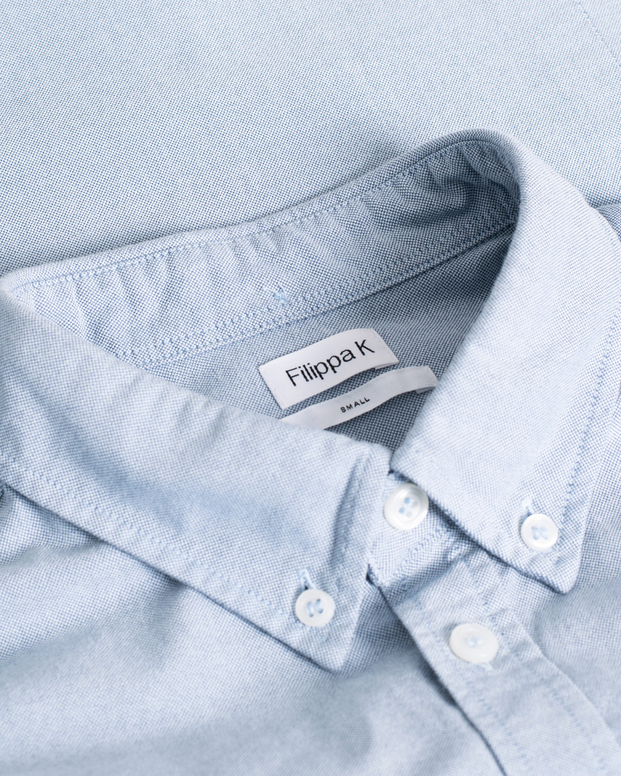 Hombres | Filippa K Paul Oxford Shirt Blue S | Pre-owned | Filippa K Paul Oxford Shirt Blue S