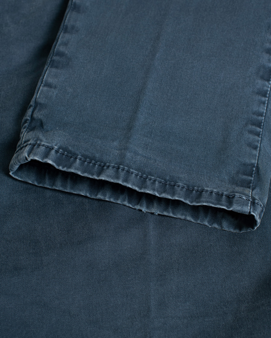 Hombres | Incotex Slim Fit Stretch Slacks Navy | Pre-owned | Incotex Slim Fit Stretch Slacks Navy