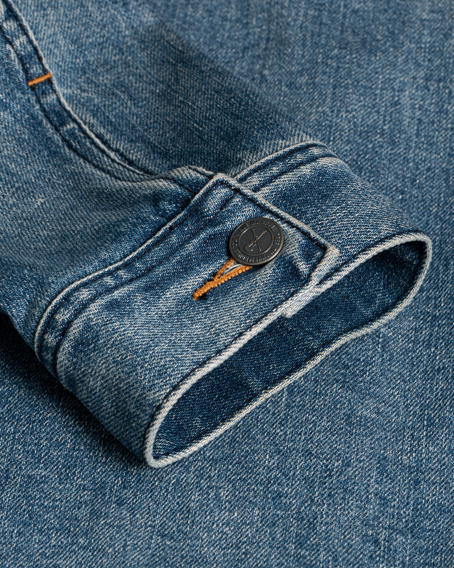 Hombres | A.P.C. Jeans Jacket Indigo M | Pre-owned | A.P.C. Jeans Jacket Indigo M