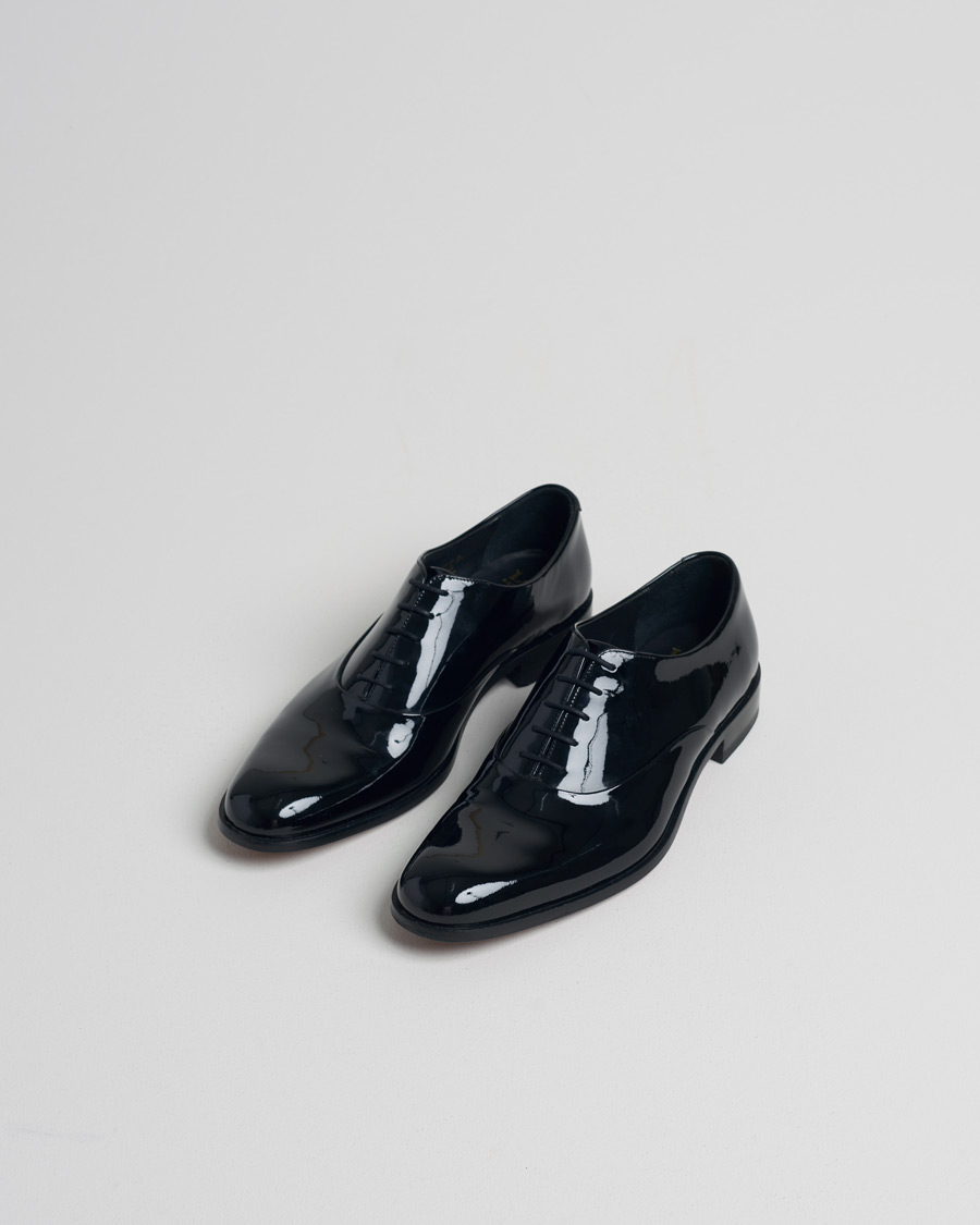 Hombres | Loake Lifestyle Patent Black | Pre-owned | Loake Lifestyle Patent Black