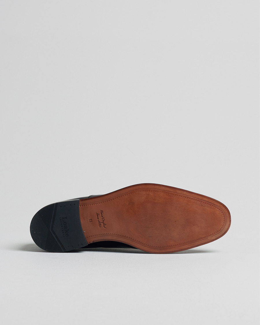 Hombres | Loake Lifestyle Patent Black | Pre-owned | Loake Lifestyle Patent Black