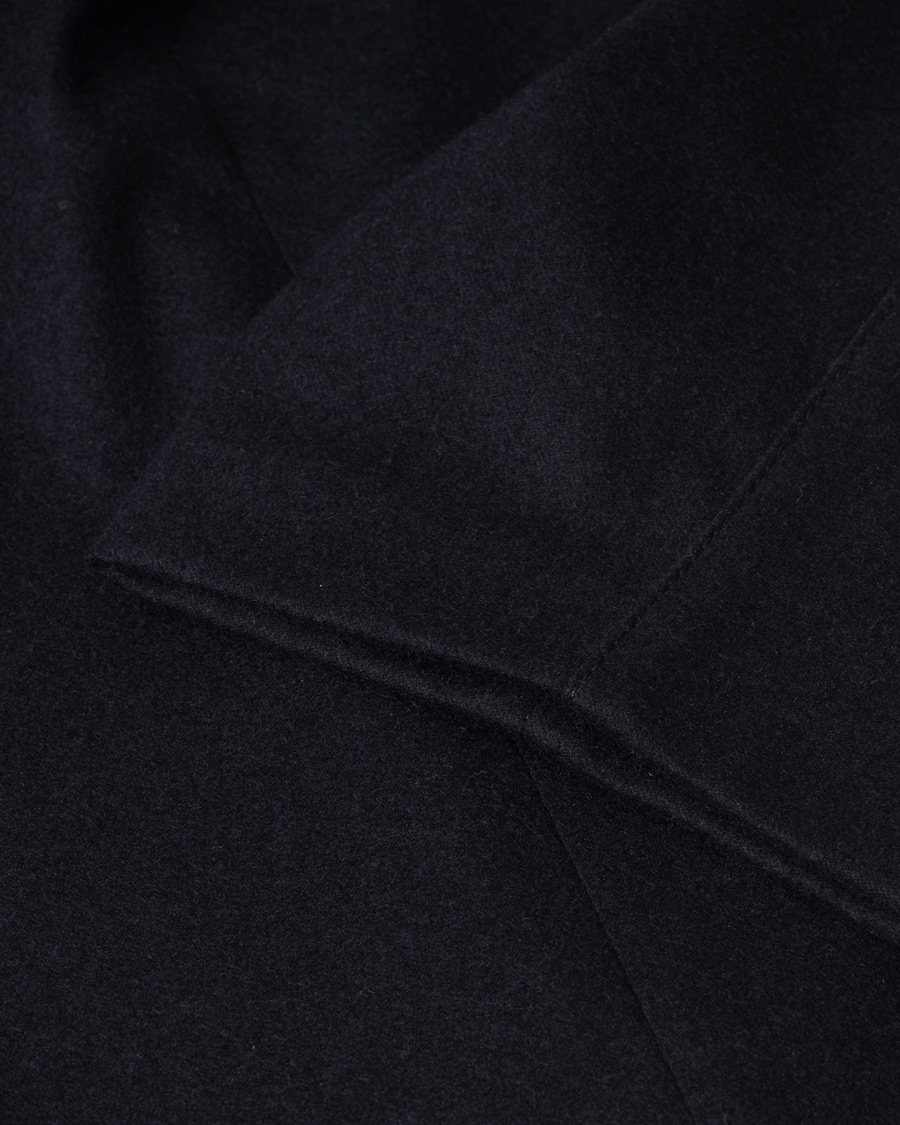 Hombres | The Gigi Tonga Stretch Flannel Pleated Trousers Navy 48 | Pre-owned | The Gigi Tonga Stretch Flannel Pleated Trousers Navy 48