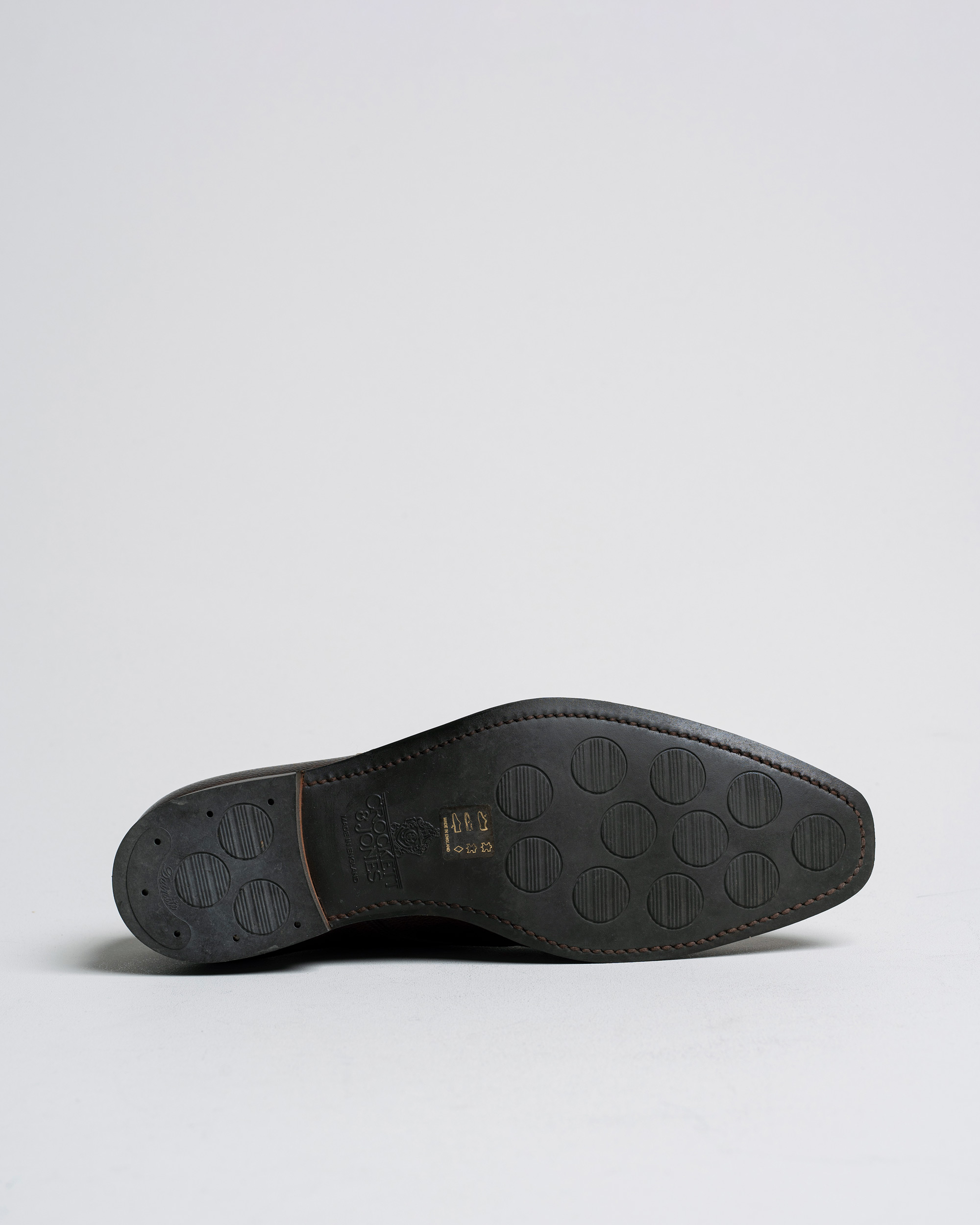 Hombres | Crockett & Jones Lowndes Monkstrap City Sole Dark Brown Calf UK8,5 - EU42,5 | Pre-owned | Crockett & Jones Lowndes Monkstrap City Sole Dark Brown Calf UK8,5 - EU42,5