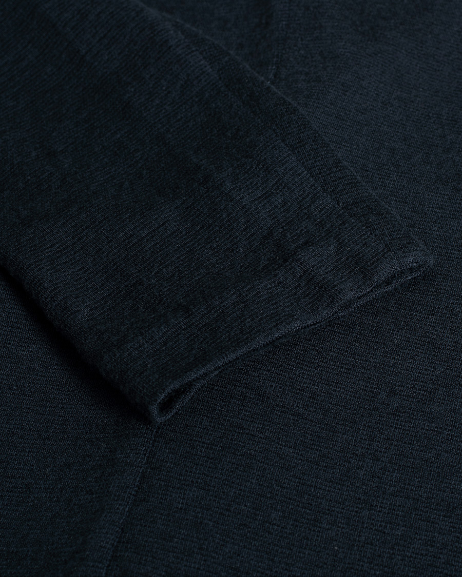 Hombres | Barena Torceo Mesola Jersey Blazer Navy | Pre-owned | Barena Torceo Mesola Jersey Blazer Navy