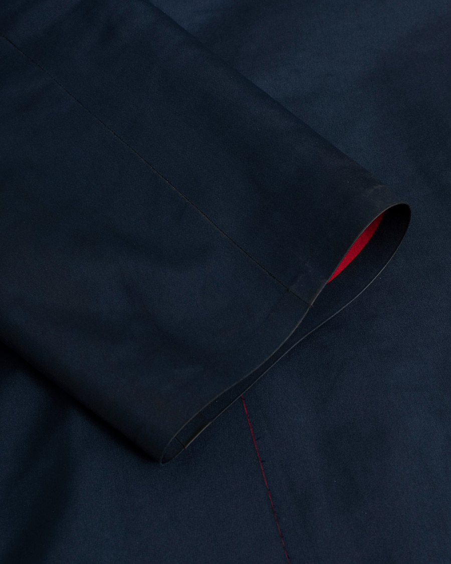 Hombres | Abrigos y chaquetas | Pre-owned | Kired Pablo Laser Cut Trench Blue