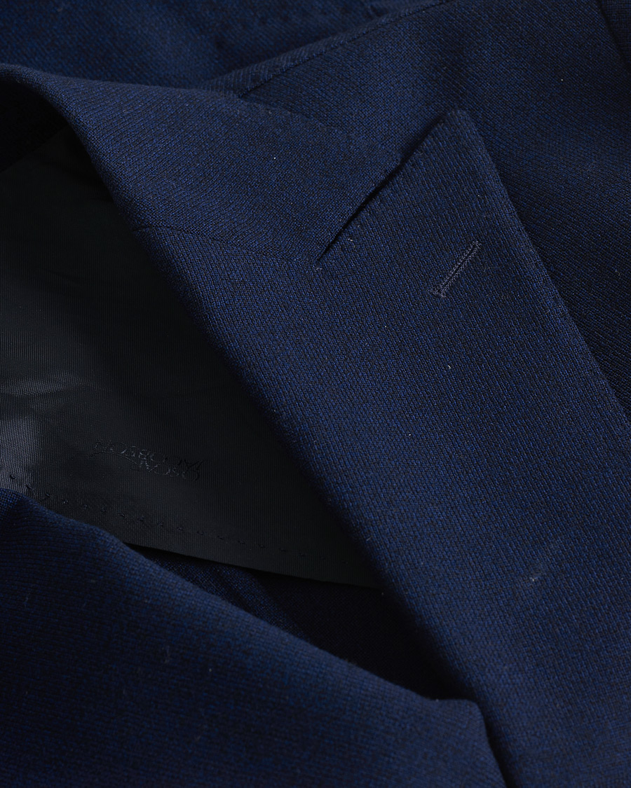 Hombres | Oscar Jacobson Erik Double Breasted Wool Blazer Navy 46 | Pre-owned | Oscar Jacobson Erik Double Breasted Wool Blazer Navy 46