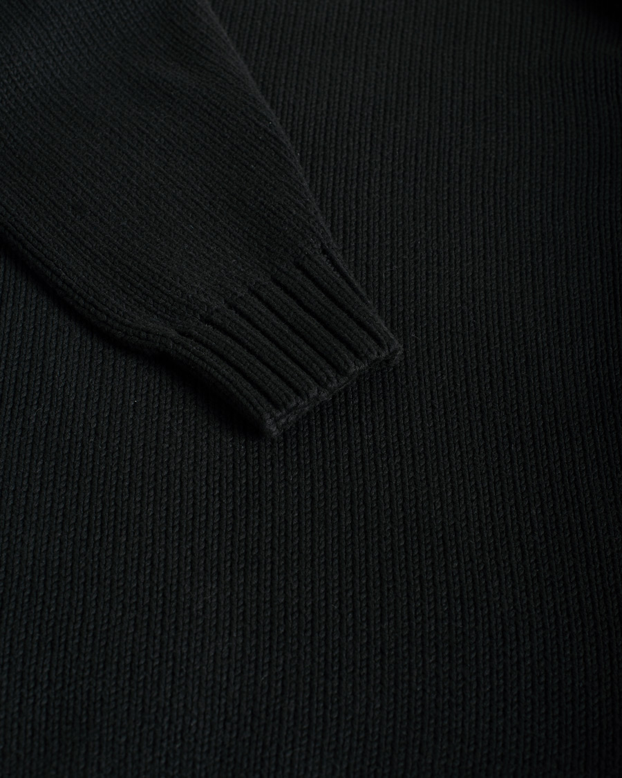 Hombres | Polo Ralph Lauren Sport Knitted Sweater Black M | Pre-owned | Polo Ralph Lauren Sport Knitted Sweater Black M