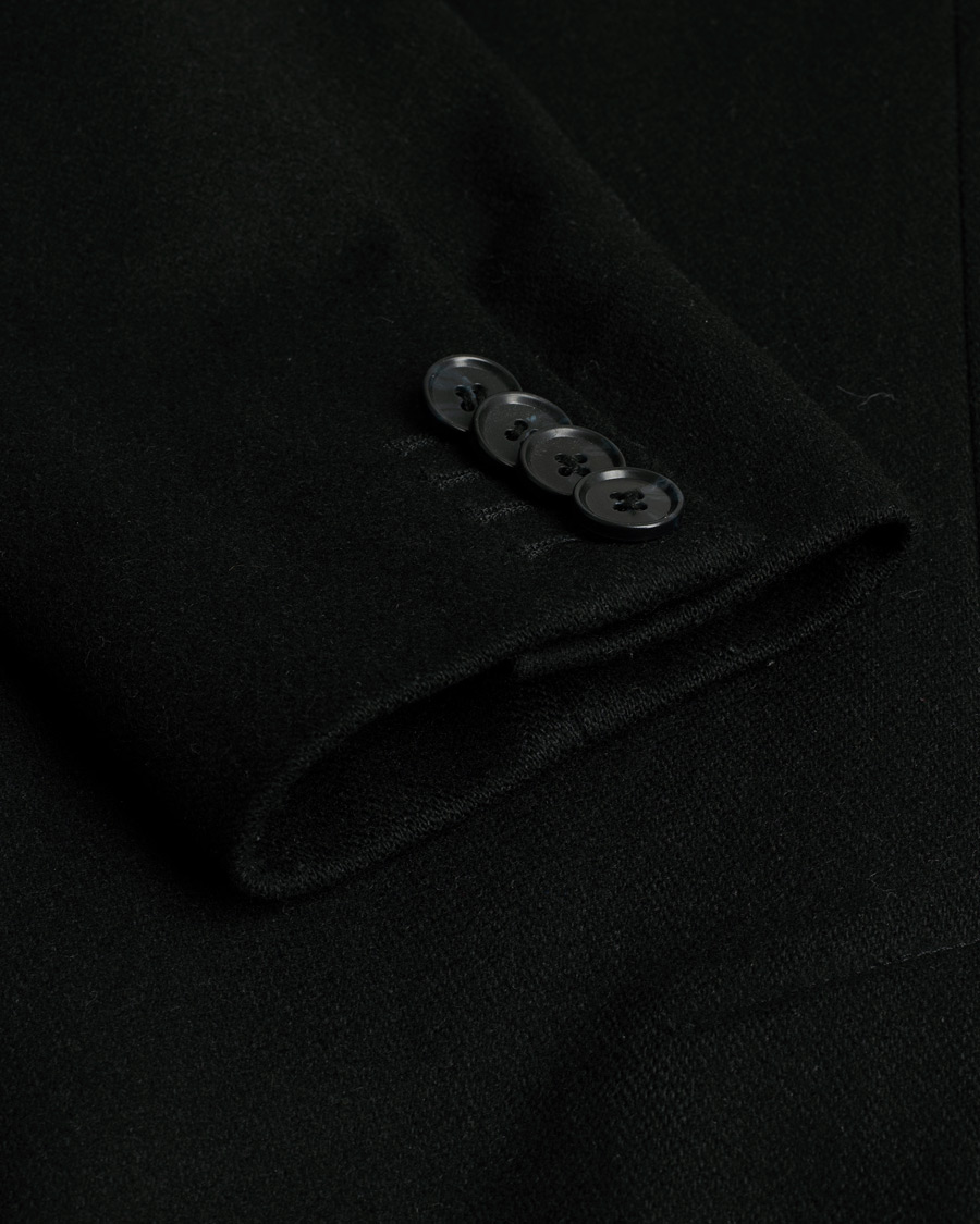 Hombres | Abrigos y chaquetas | Pre-owned | J.Lindeberg Wolger Compact Melton Coat Black 46