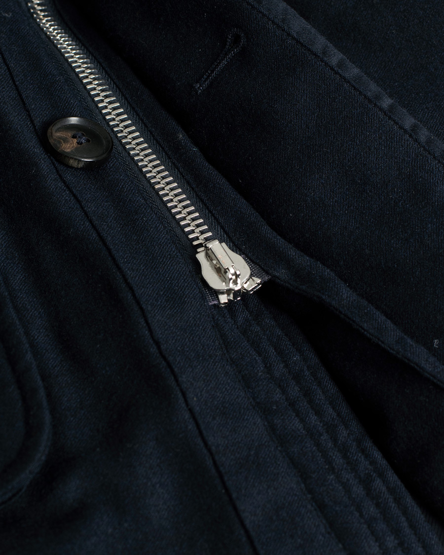 Hombres | Morris Heritage Brunate Limited Wool Down Parka Navy | Pre-owned | Morris Heritage Brunate Limited Wool Down Parka Navy