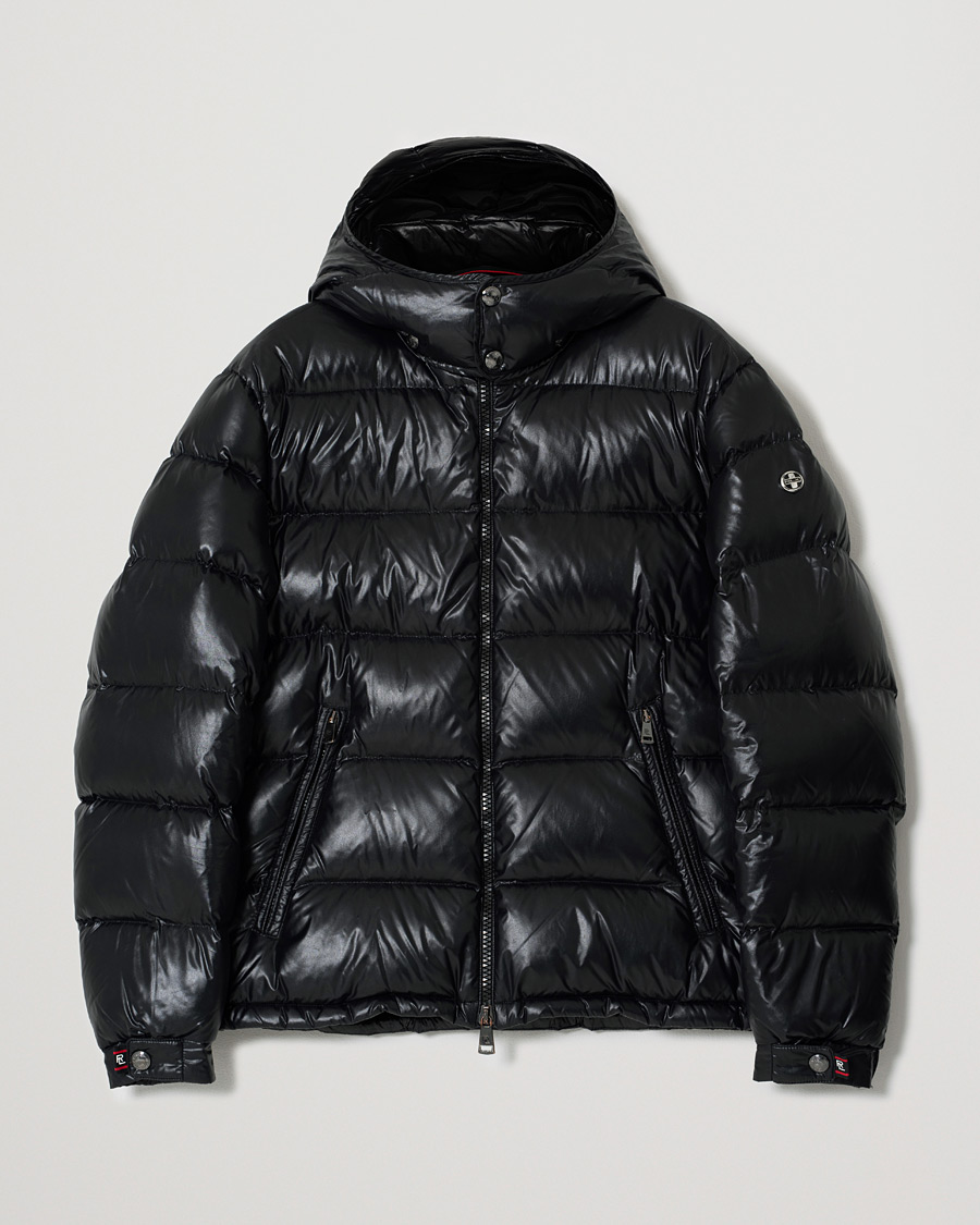 Hombres | Ralph Lauren Purple Label Nylon Down Jacket Black M | Pre-owned | Ralph Lauren Purple Label Nylon Down Jacket Black M