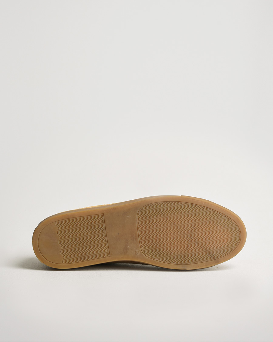 Hombres | Common Projects Original Achilles Suede Sneaker Tan | Pre-owned | Common Projects Original Achilles Suede Sneaker Tan