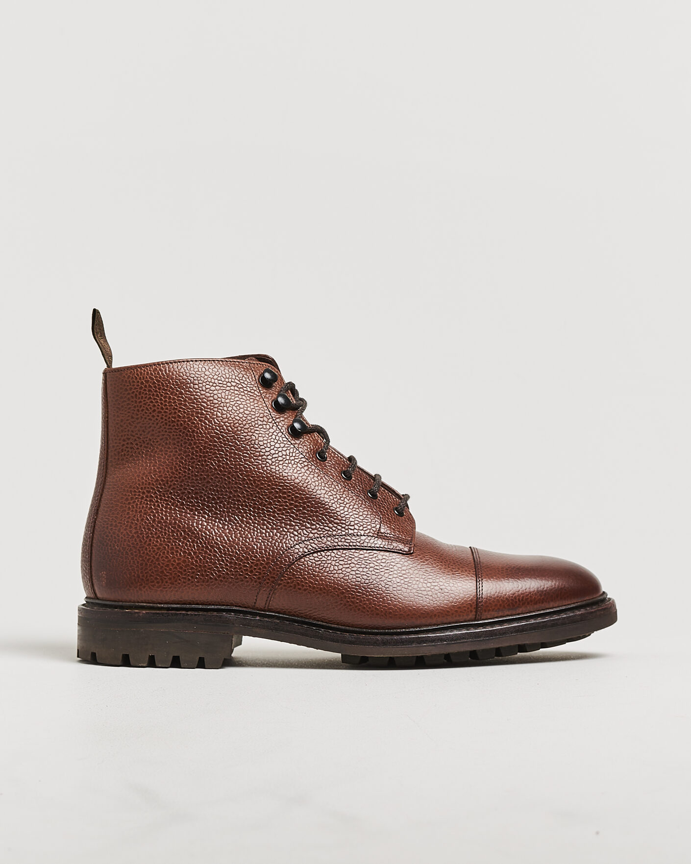 Hombres | Pre-owned Zapatos cosidos a mano | Pre-owned | Loake 1880 Sedbergh Derby Boot Brown Grain Calf UK9 - EU43