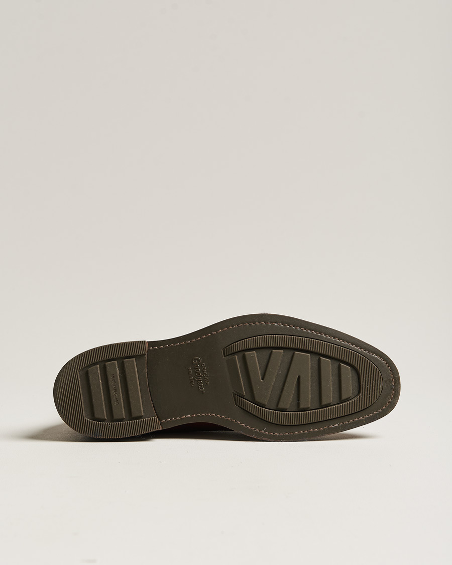 Hombres | Loake 1880 Anglesey Derby Boot Oxblood Grain Calf UK11 - EU45 | Pre-owned | Loake 1880 Anglesey Derby Boot Oxblood Grain Calf UK11 - EU45