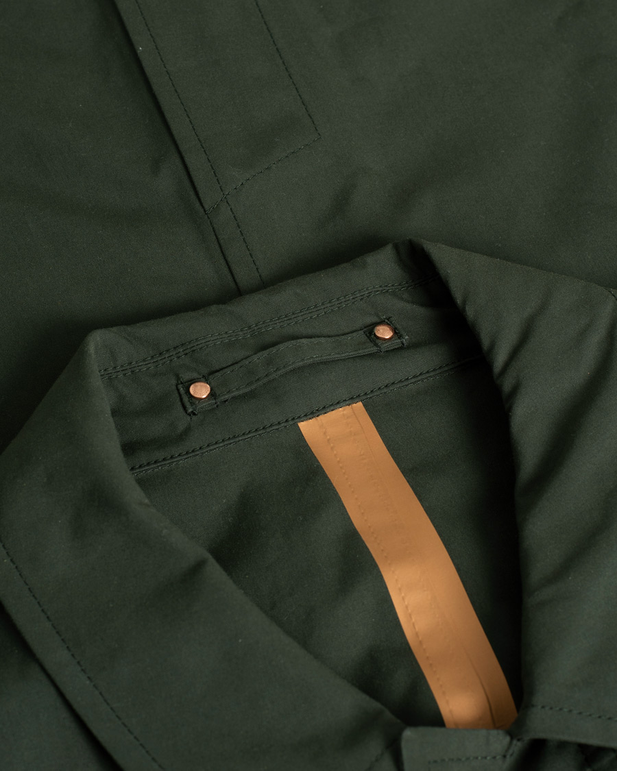 Hombres | Private White V.C. Unlined Cotton Ventile Mac Coat 3.0 Moss Green | Pre-owned | Private White V.C. Unlined Cotton Ventile Mac Coat 3.0 Moss Green