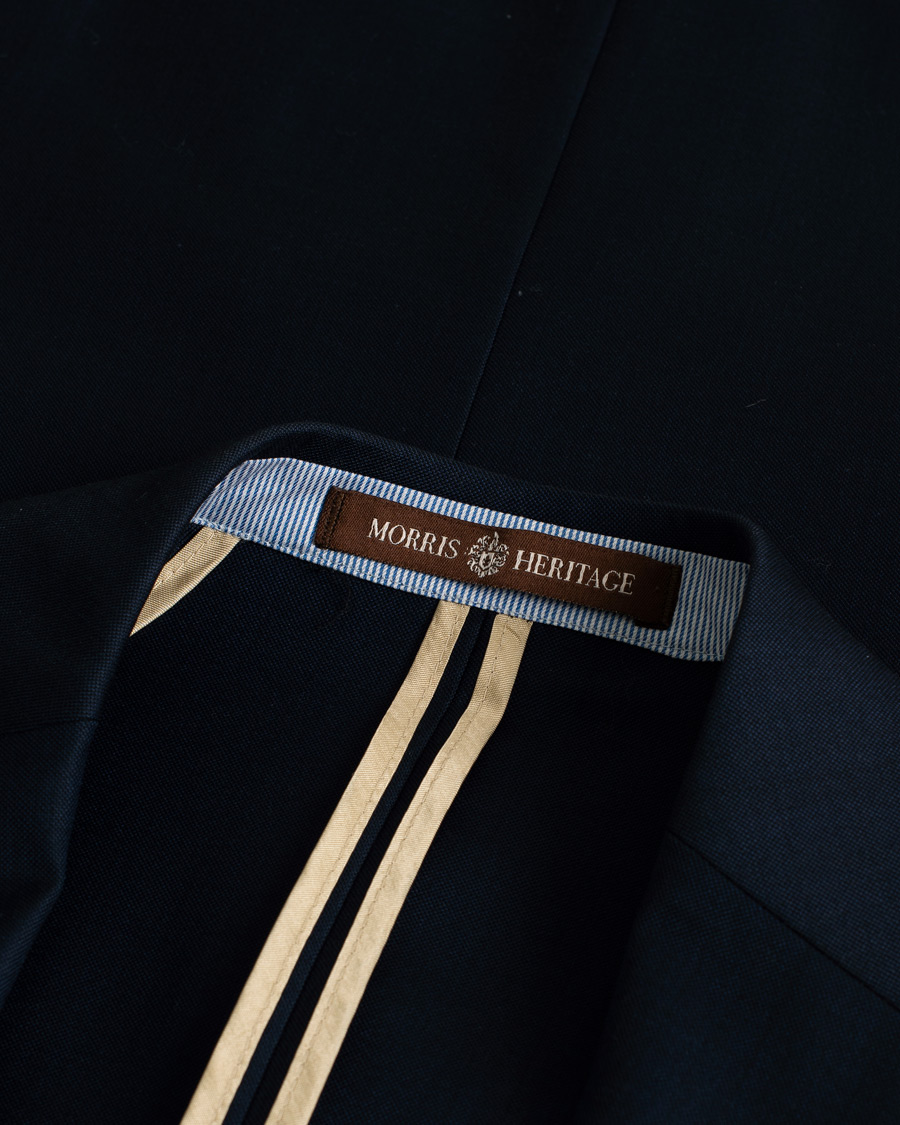 Hombres | Morris Heritage Suit Navy 46 | Pre-owned | Morris Heritage Suit Navy 46