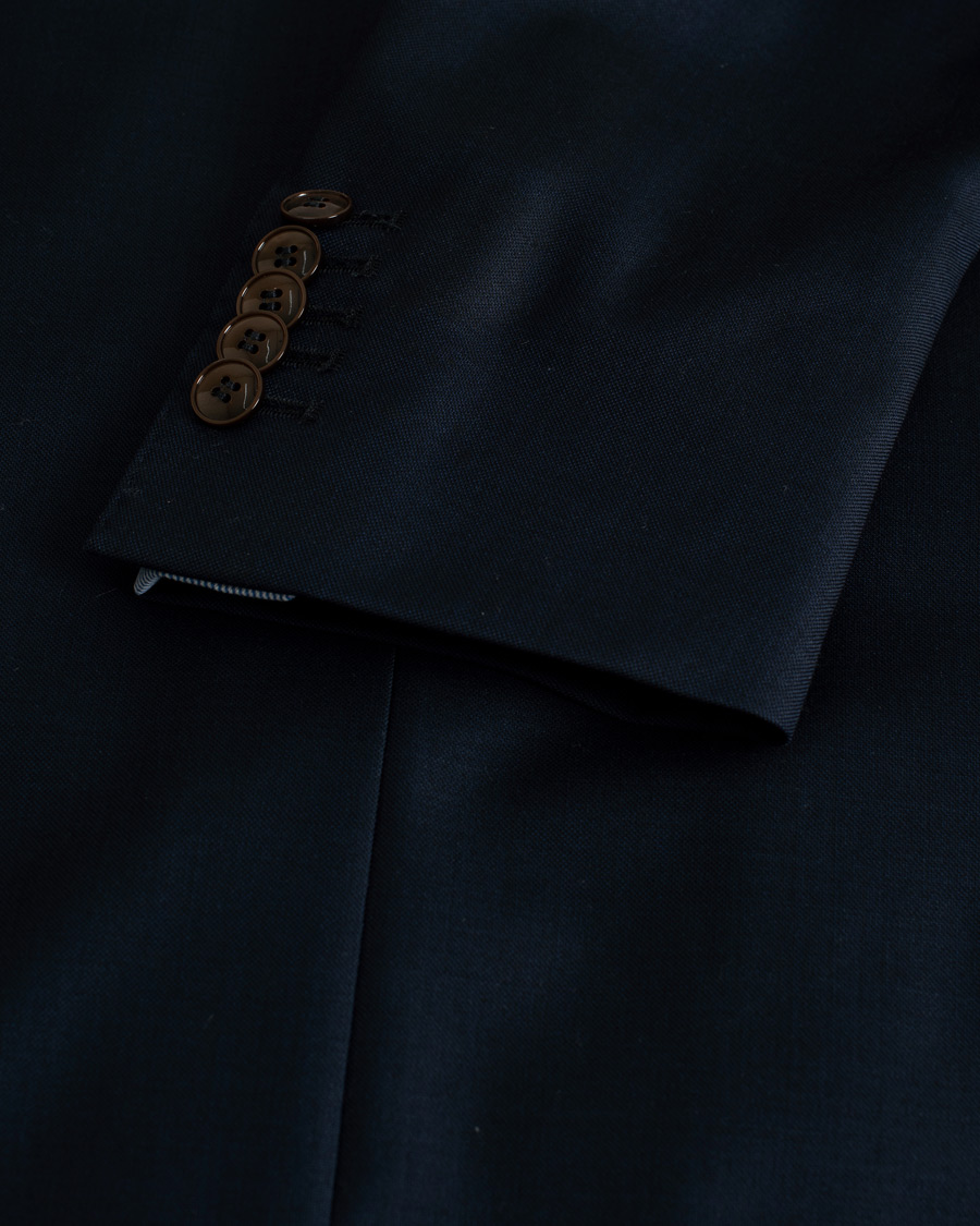 Hombres | Morris Heritage Suit Navy 46 | Pre-owned | Morris Heritage Suit Navy 46