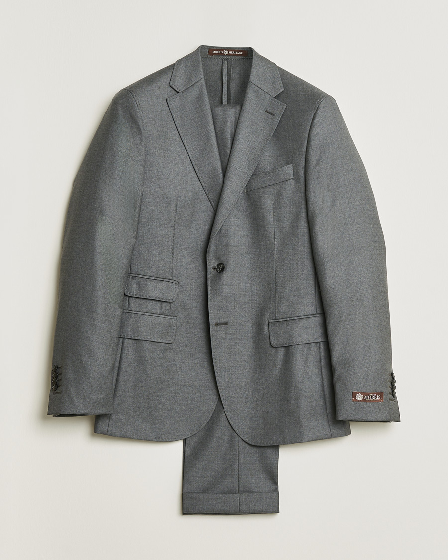 Hombres | Pre-owned Trajes | Pre-owned | Morris Heritage Wool Suit Grey 50