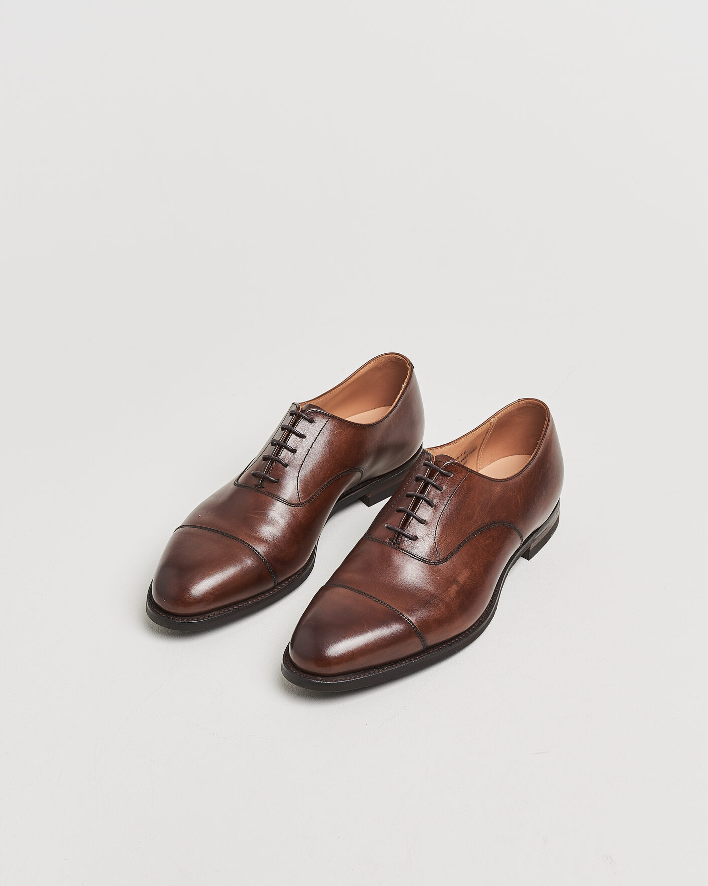 Hombres | Pre-owned Zapatos cosidos a mano | Pre-owned | Crockett & Jones Connaught 2 City Sole Dark Brown Calf UK9,5 - EU43,5
