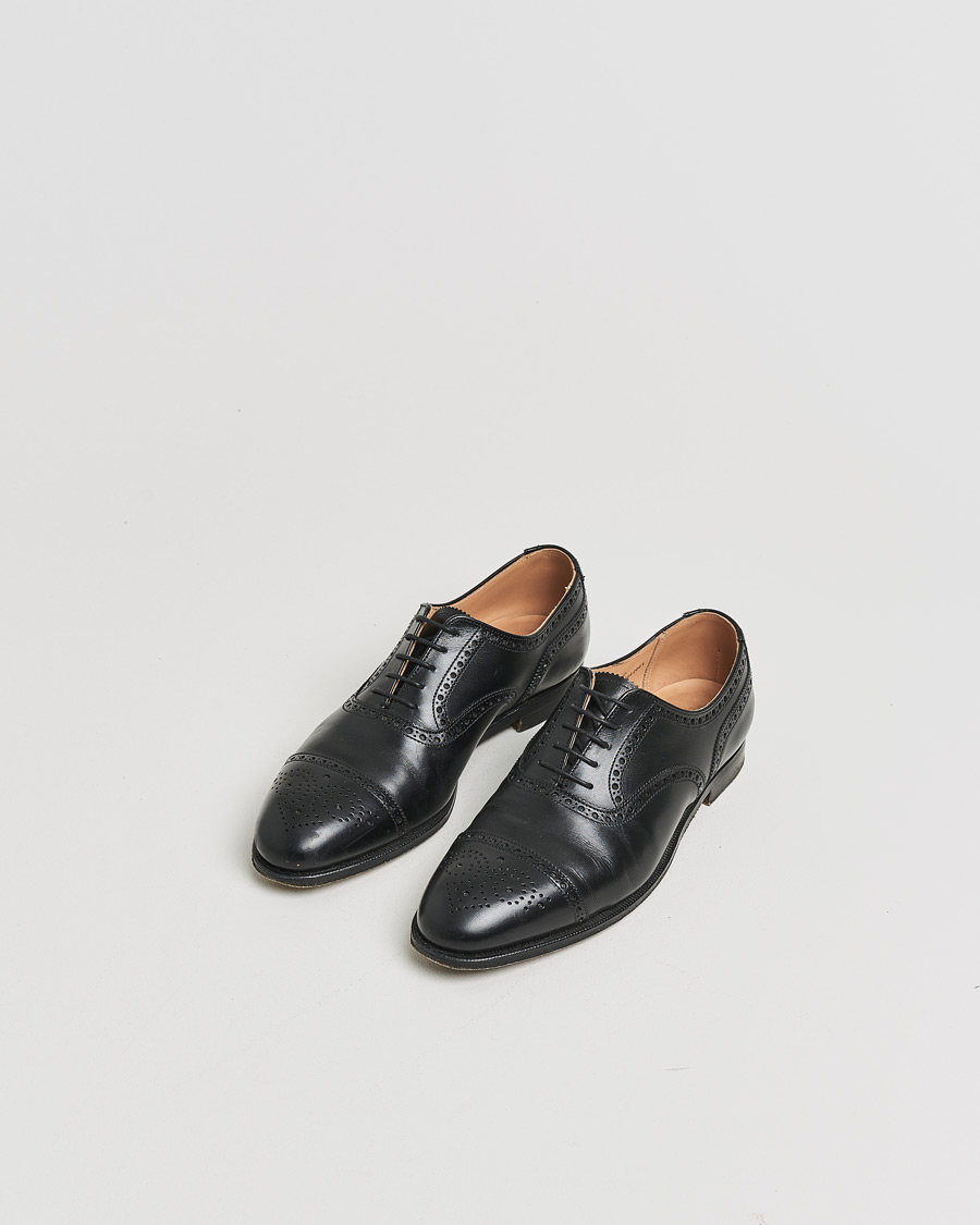 Hombres | Pre-owned Zapatos cosidos a mano | Pre-owned | Crockett & Jones Westfield Black Calf UK6,5 - EU40,5